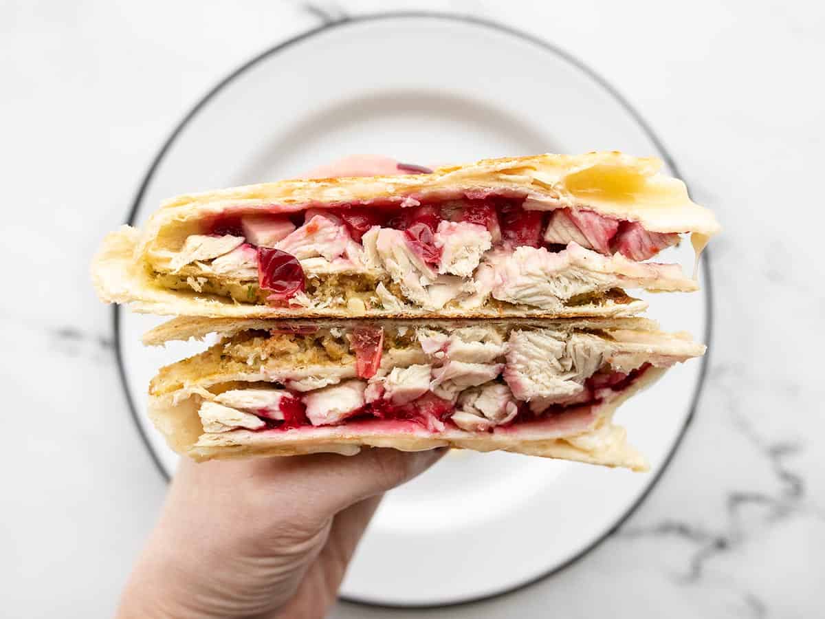 thanksgiving leftovers tortilla