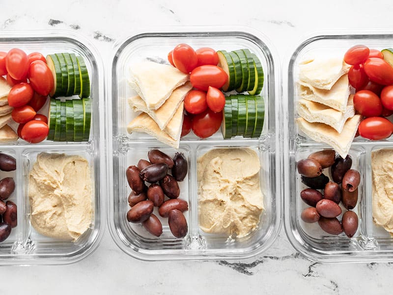 hummus lunch box