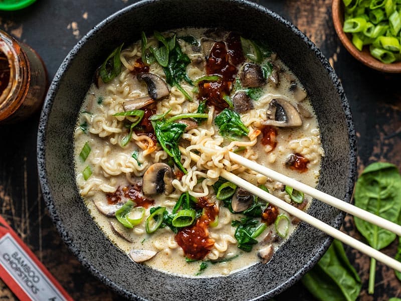 vegan creamy mushroom