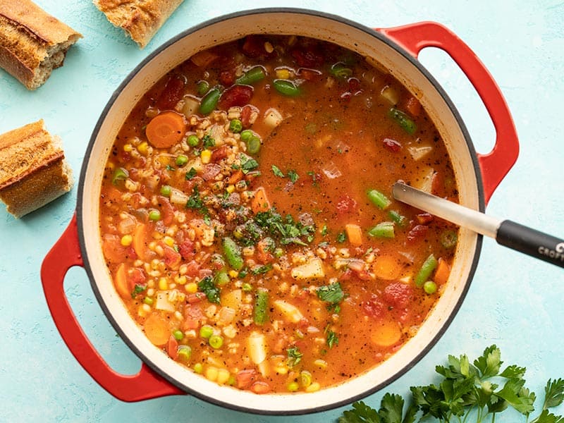 vegetable barley soup