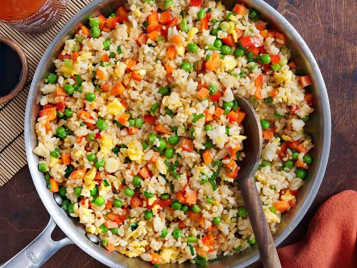 vegetable fried rice