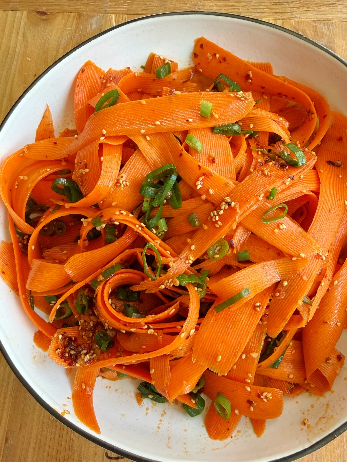viral carrot ribbon