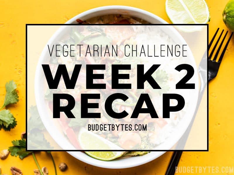 vegetarian challenge week