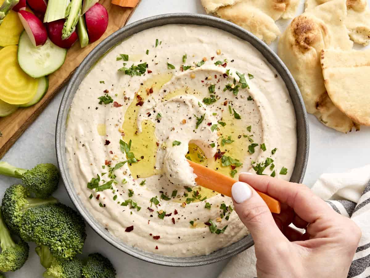 white bean hummus