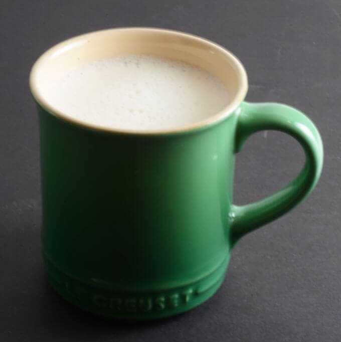 white hot chocolate