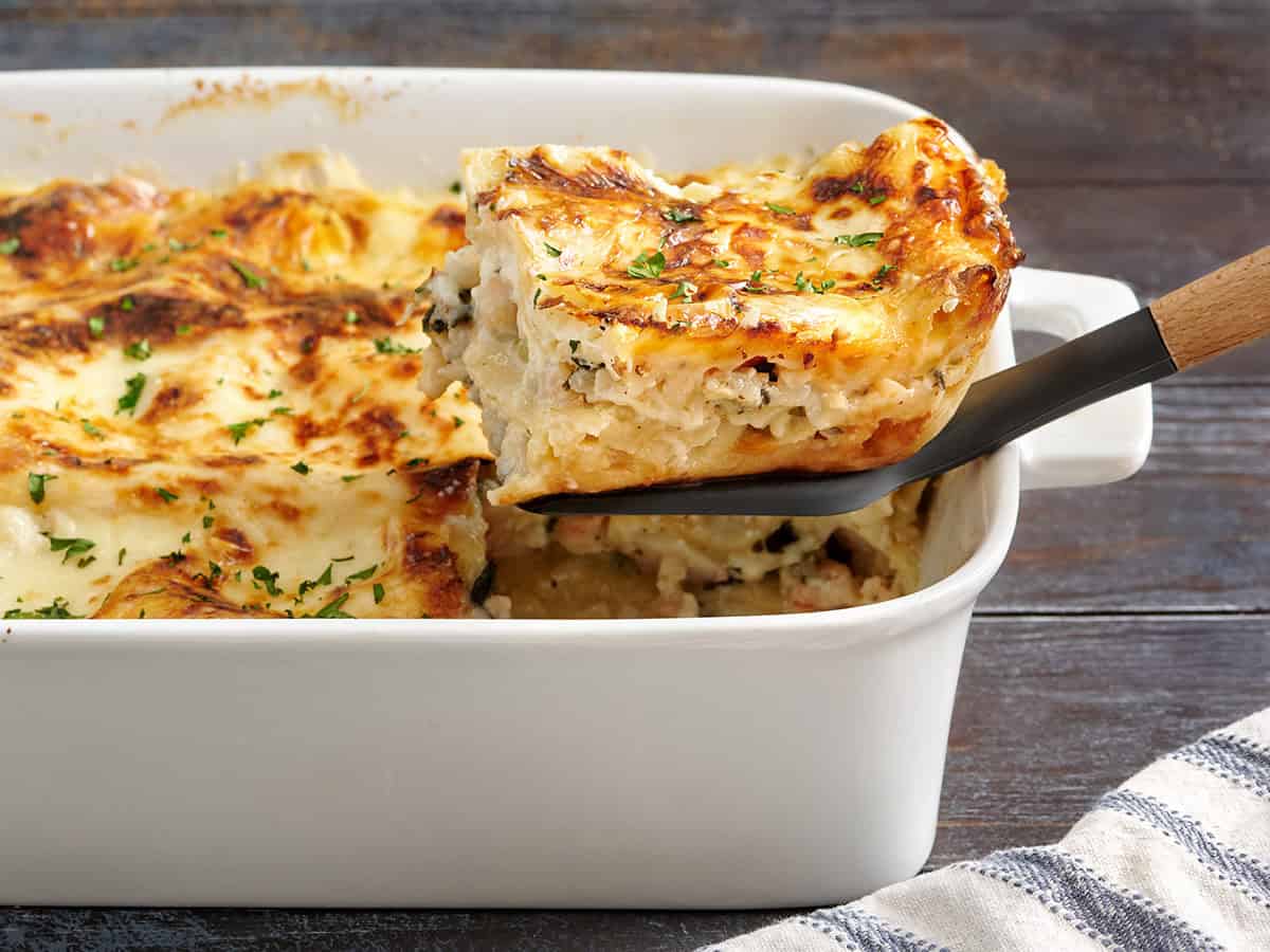 seafood lasagna