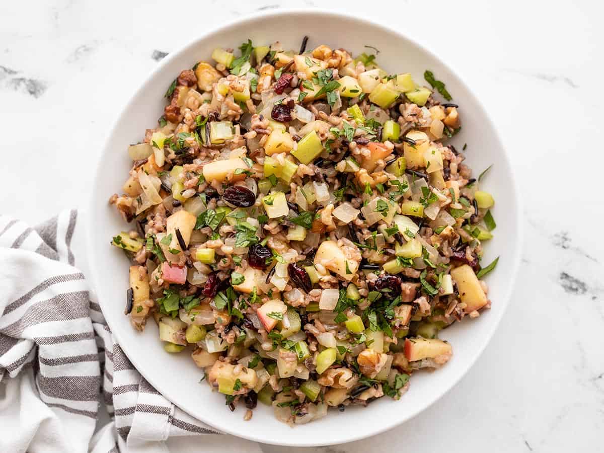 wild rice pilaf