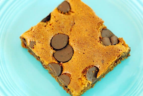 almond butter blondies