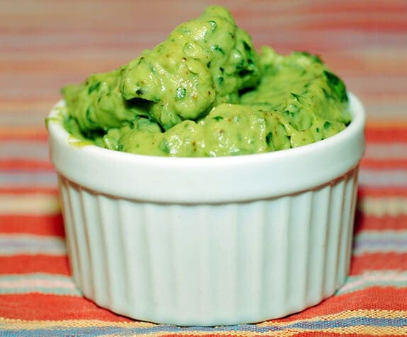 savory avocado spread