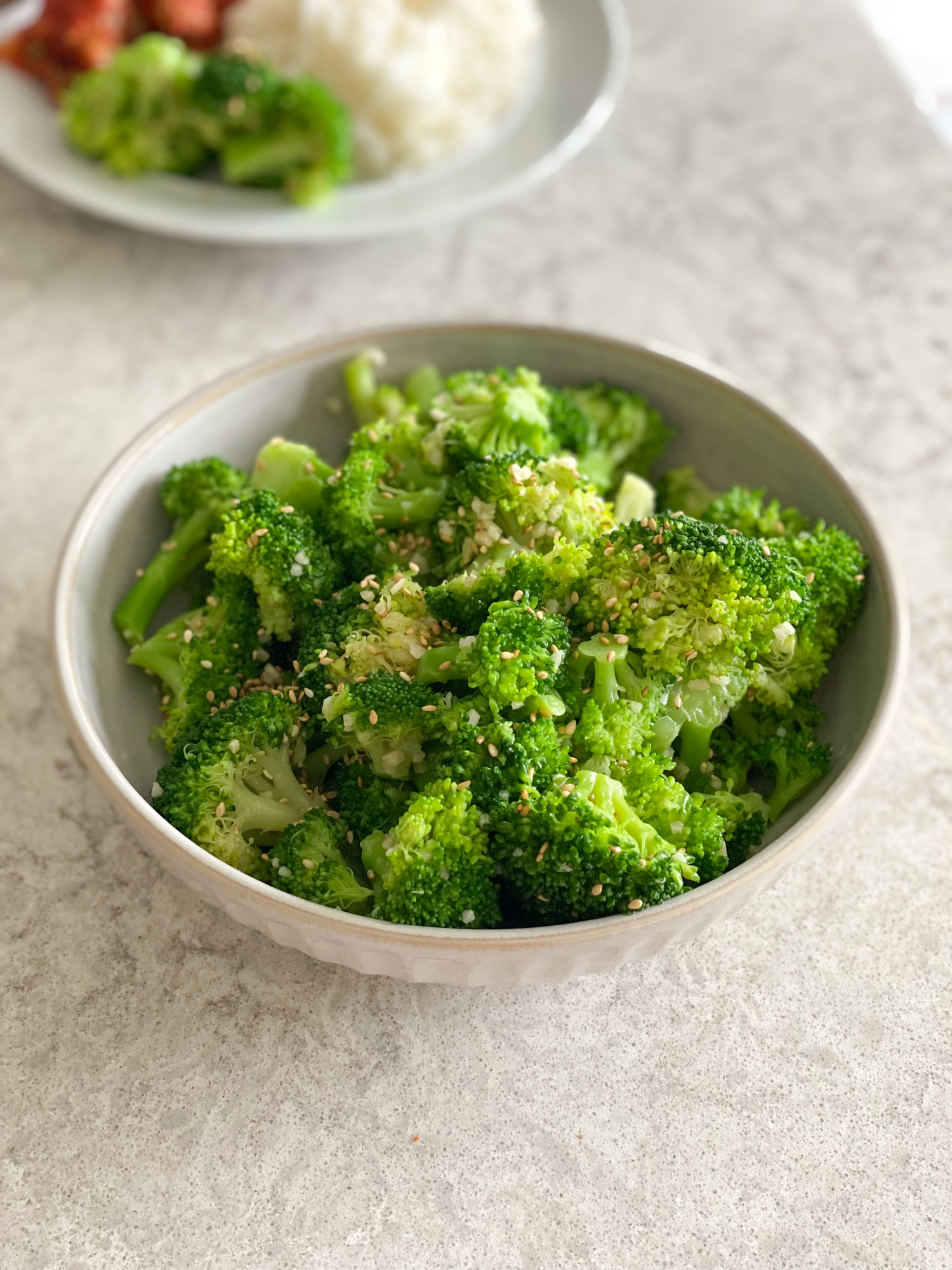 korean broccoli banchan