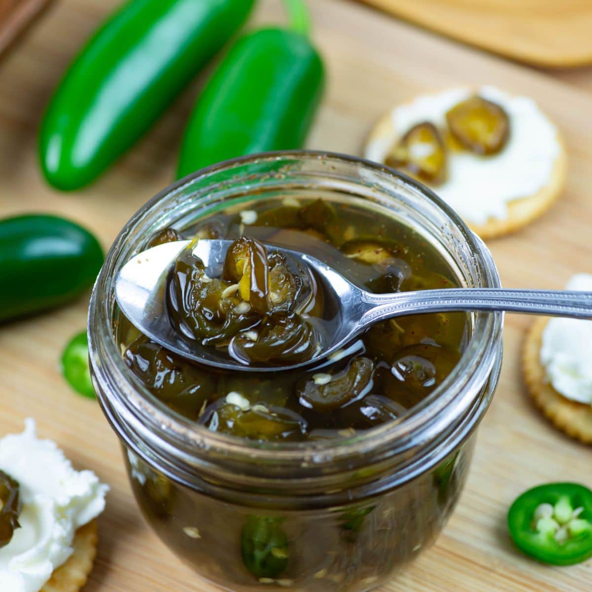 candied jalapeos