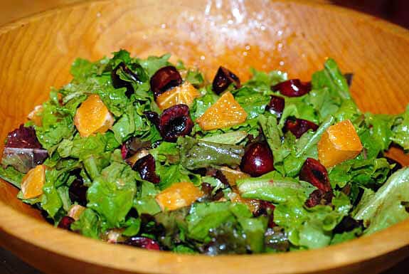 cherry orange salad