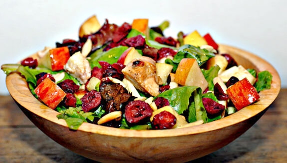 chicken salad almonds