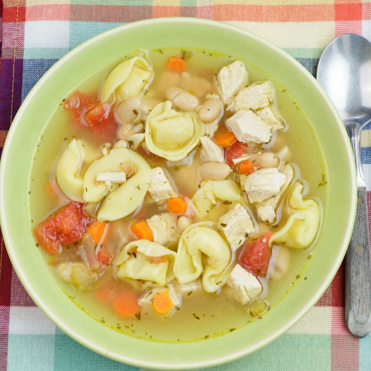 chicken tortellini white