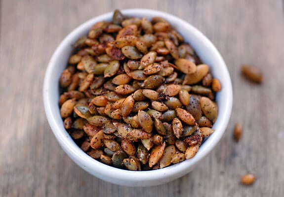chili roasted pumpkin