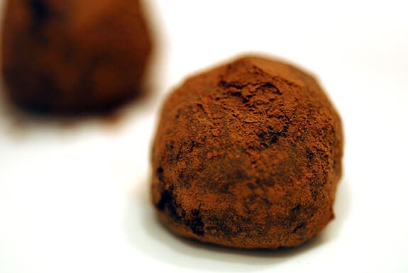 chocolate orange truffles
