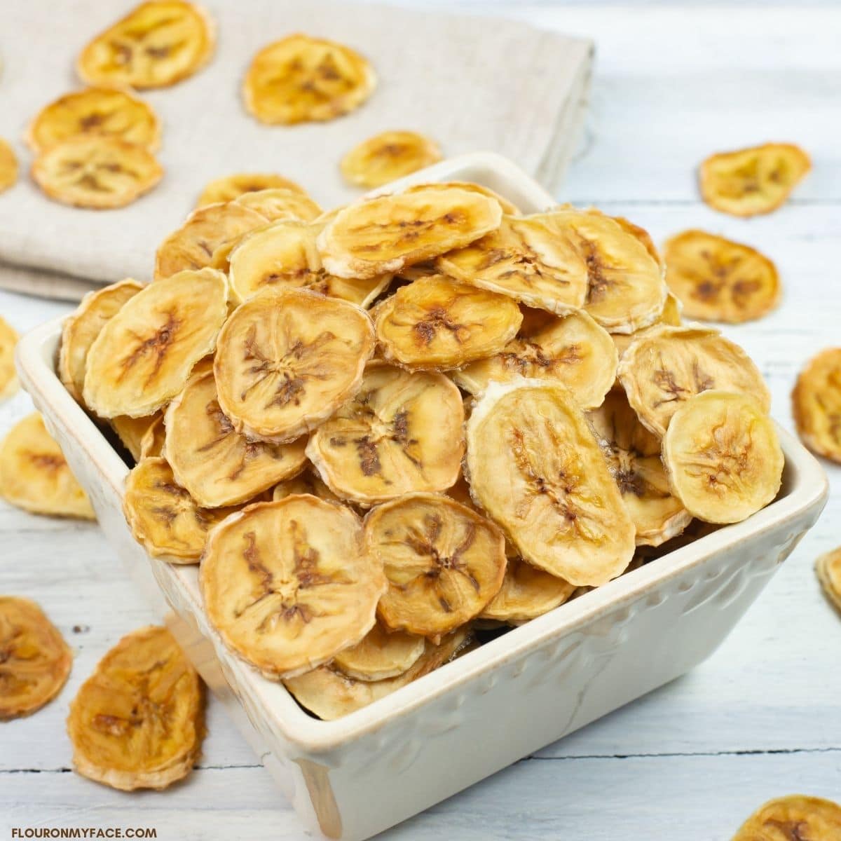 dehydrate banana chips