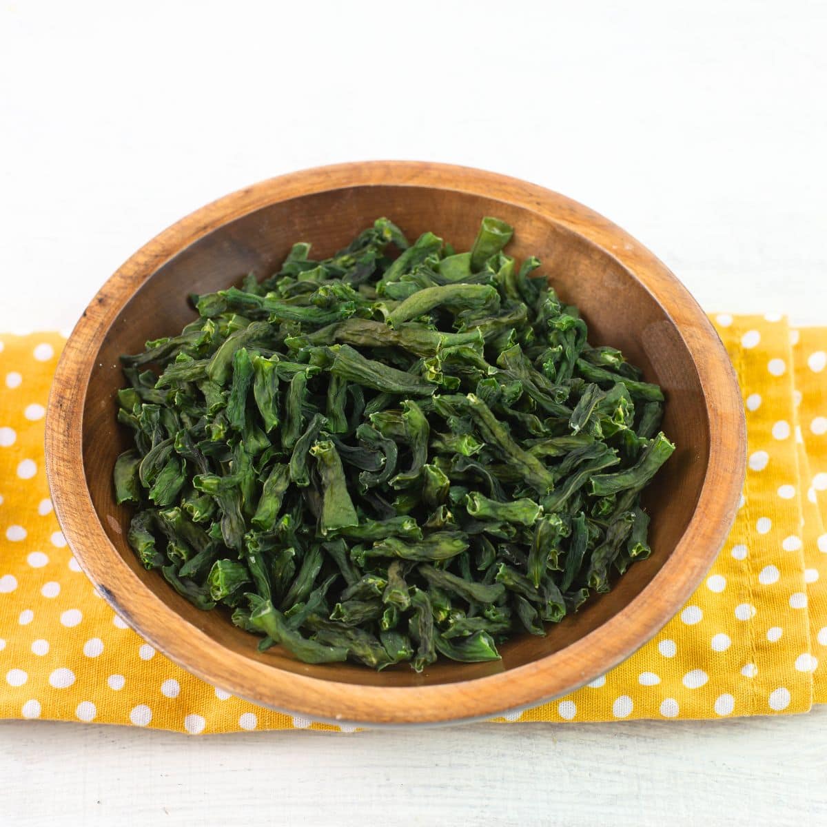 make dehydrated green