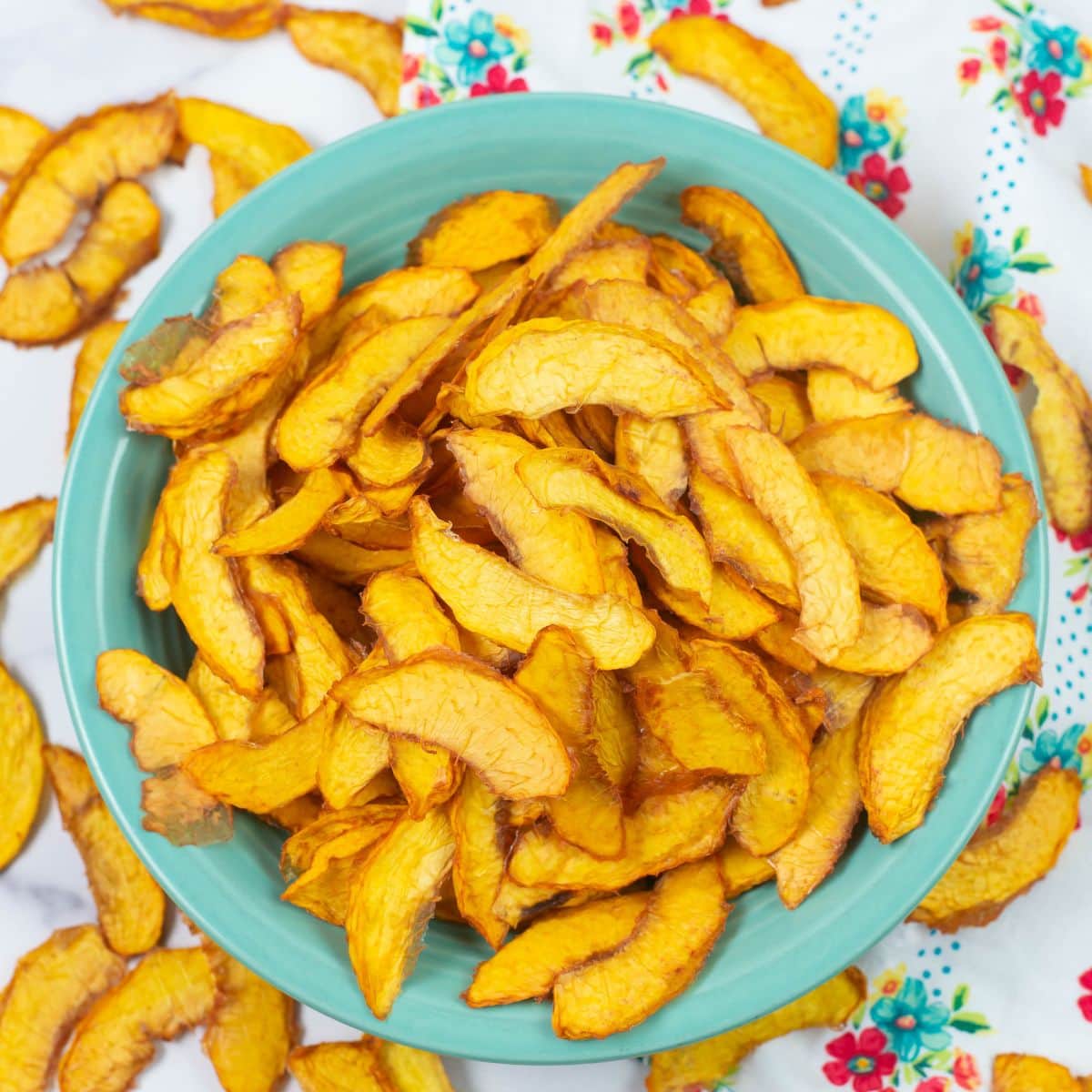 dehydrated peaches