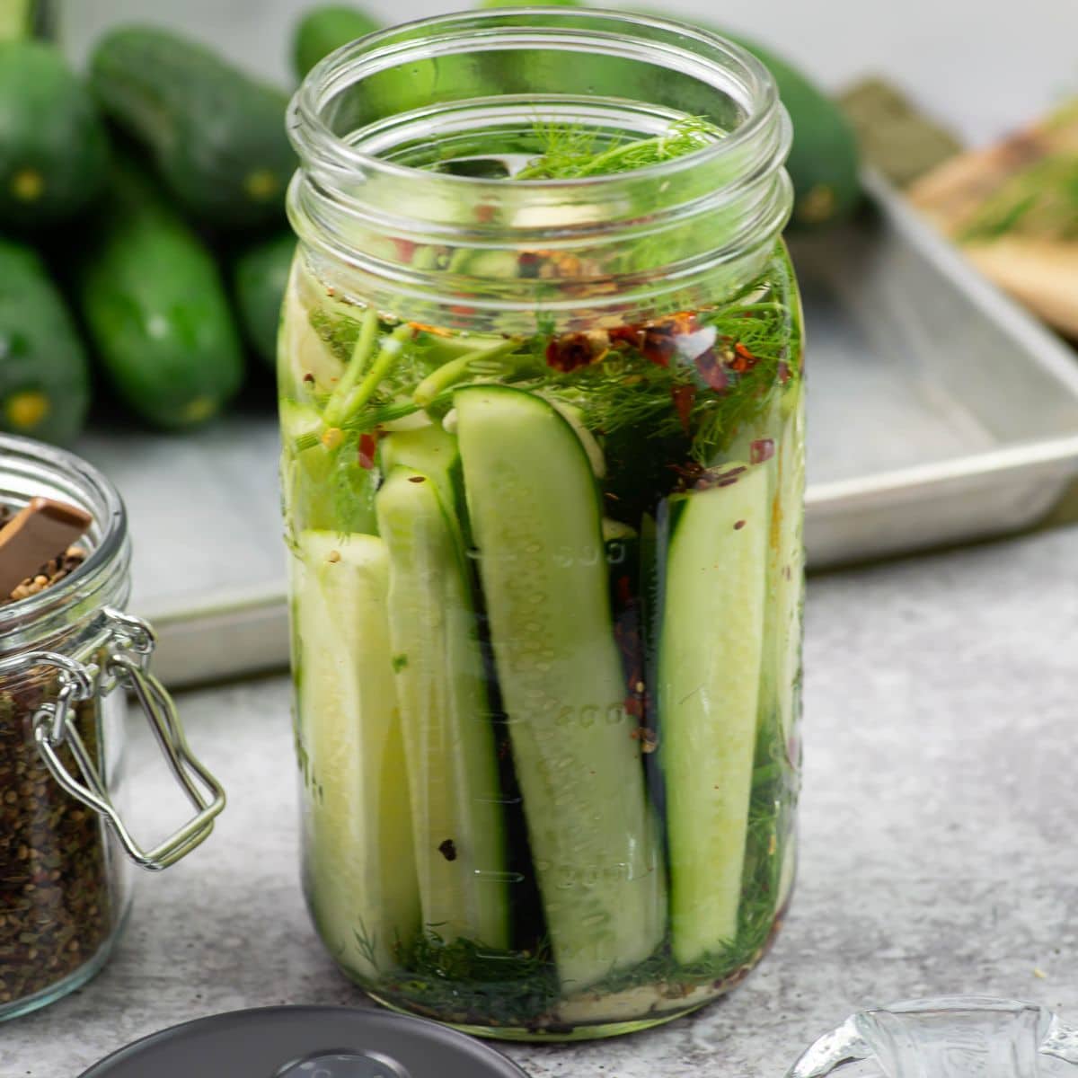 fermented pickles