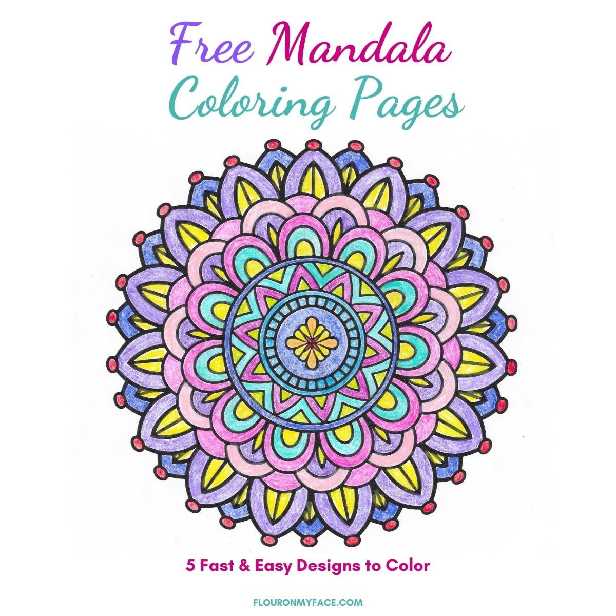 free mandala coloring