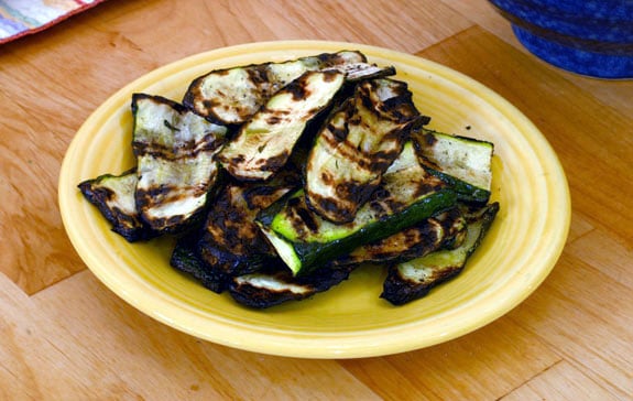 grilled zucchini