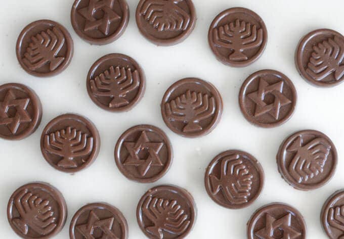 homemade hanukkah gelt