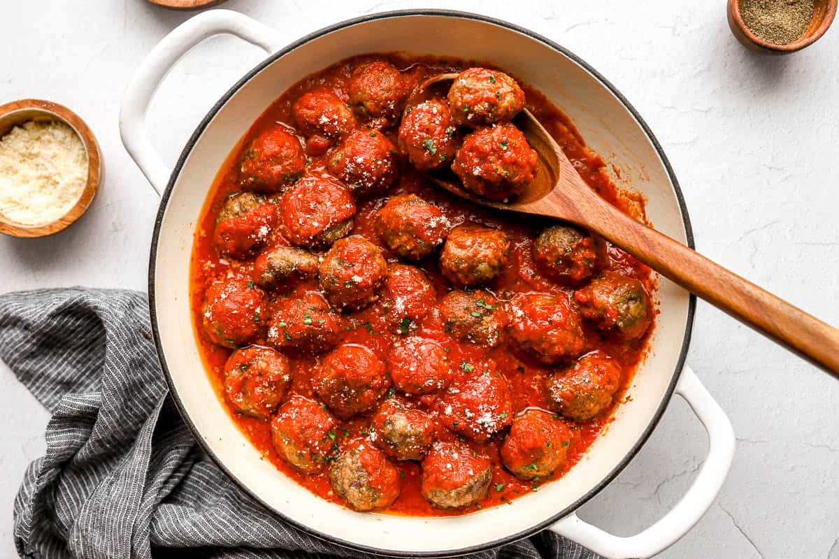 easy homemade meatballs