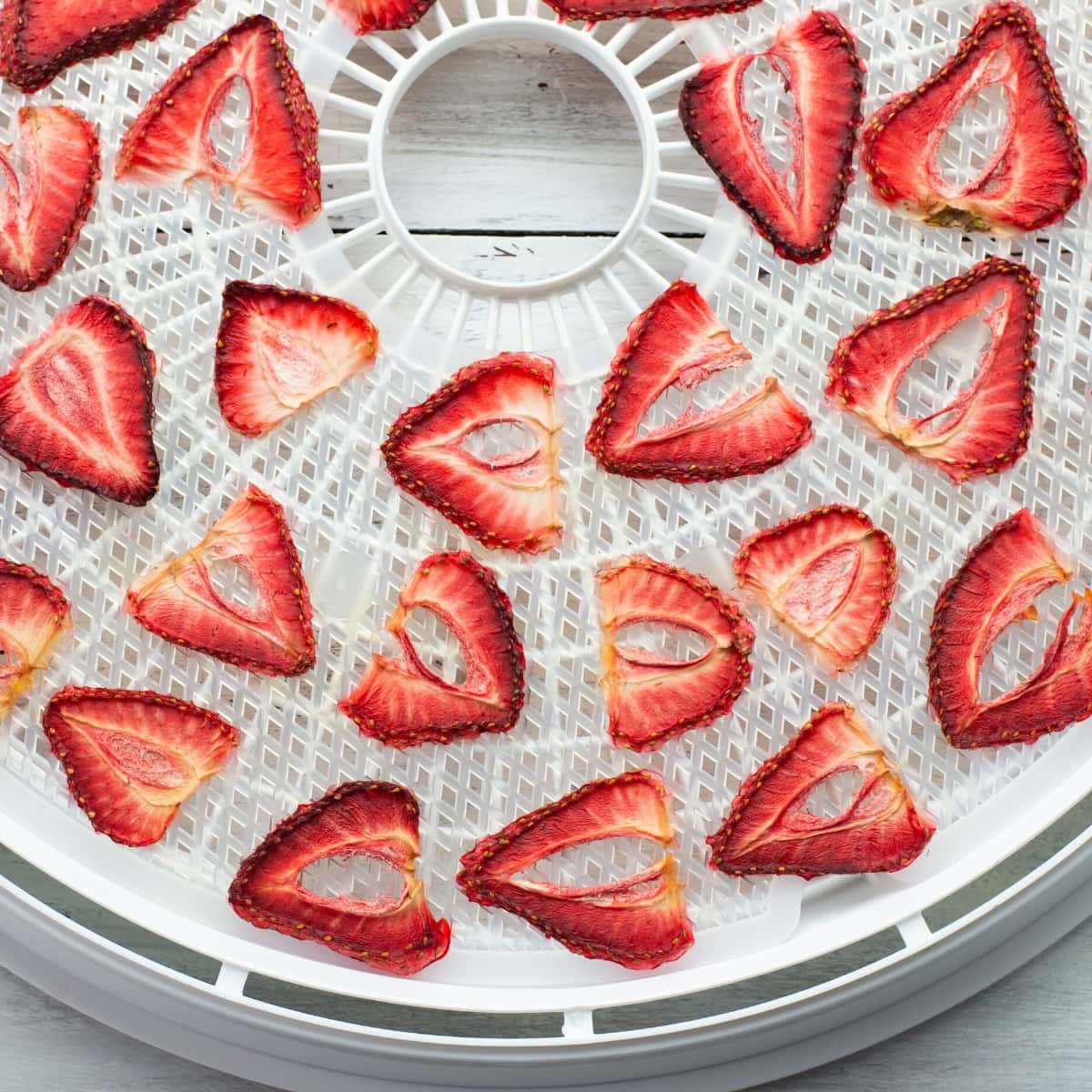 dehydrate strawberries