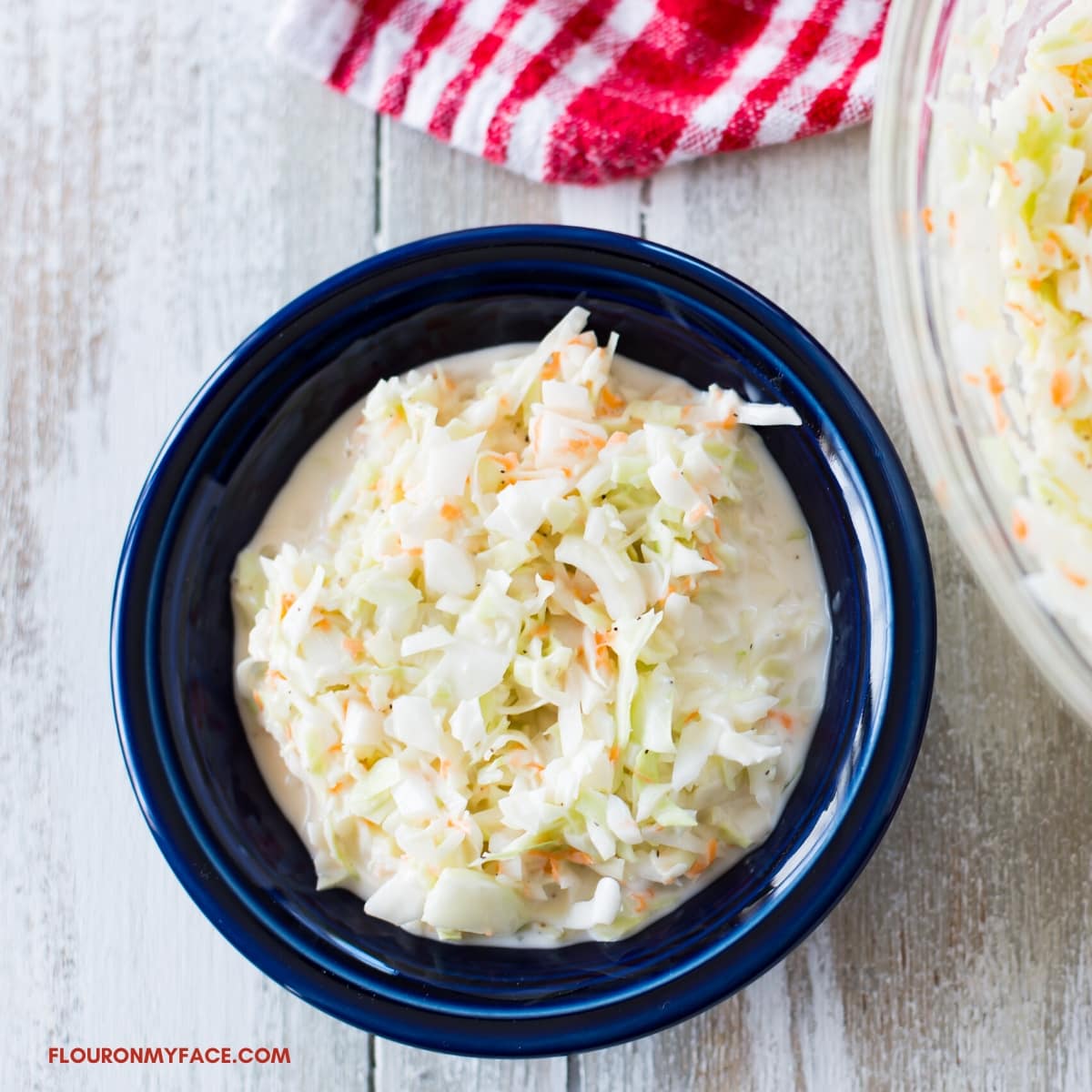 make homemade coleslaw