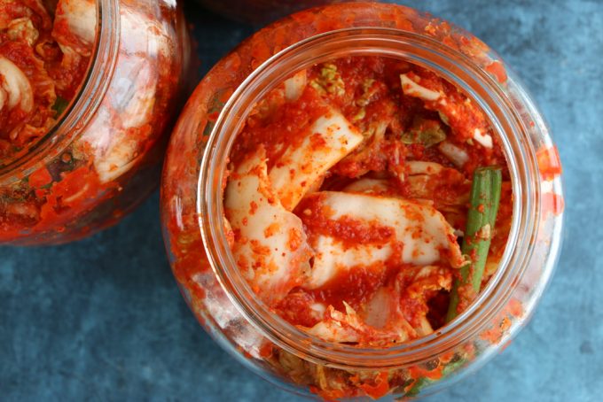 kimchi fermentation gut