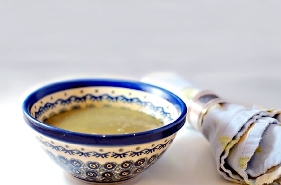 green soup ginger