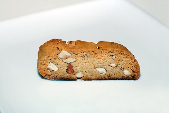 lemon almond biscotti