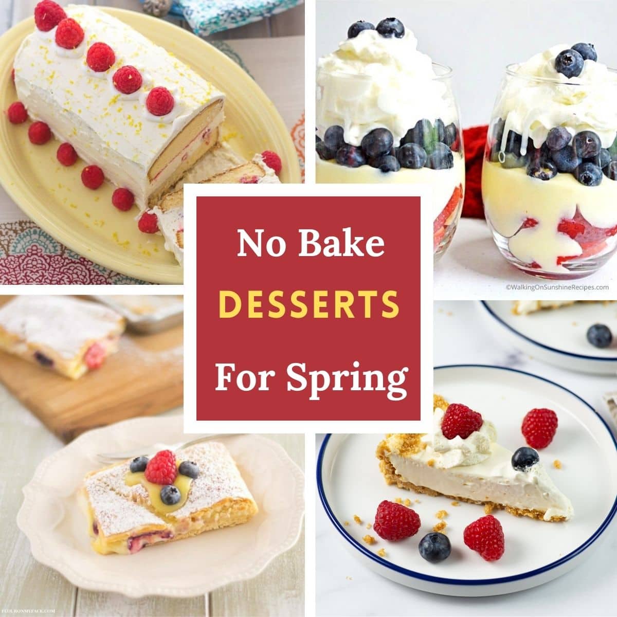 bake spring desserts