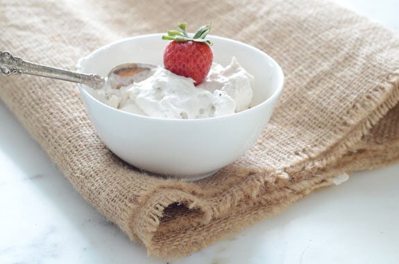 coconut whipped cream