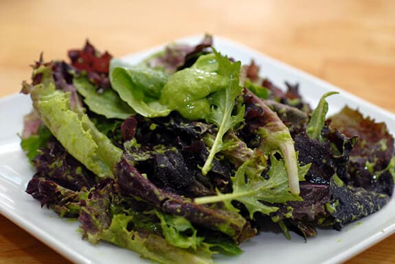 pear parsley salad