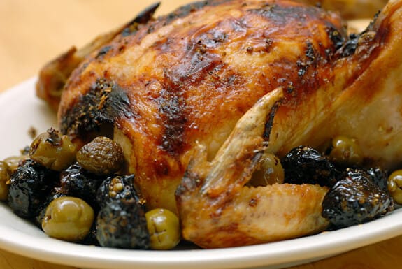roasted chicken olives