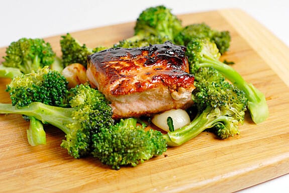 salmon kabayaki