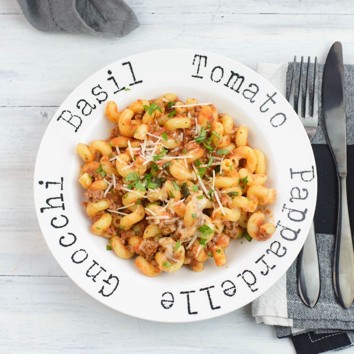 skillet pasta
