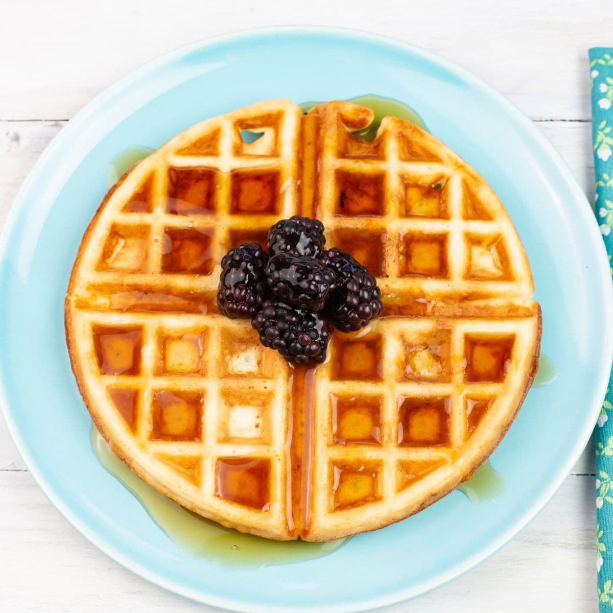 make sourdough waffles