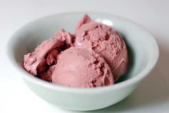 cherry strawberry ice