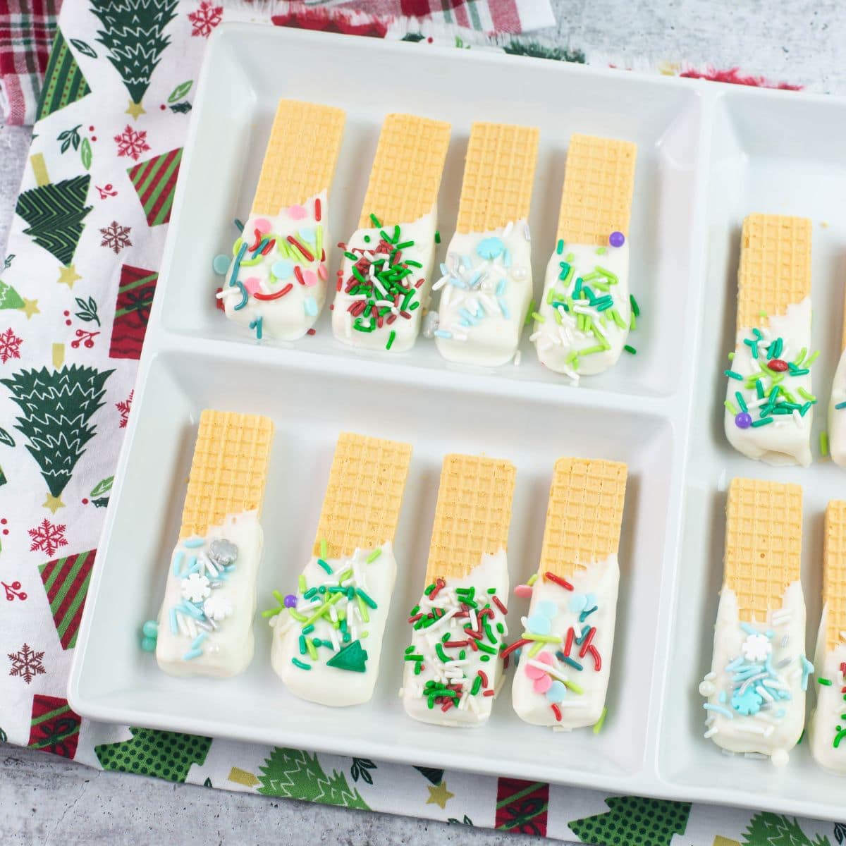 vanilla wafer christmas